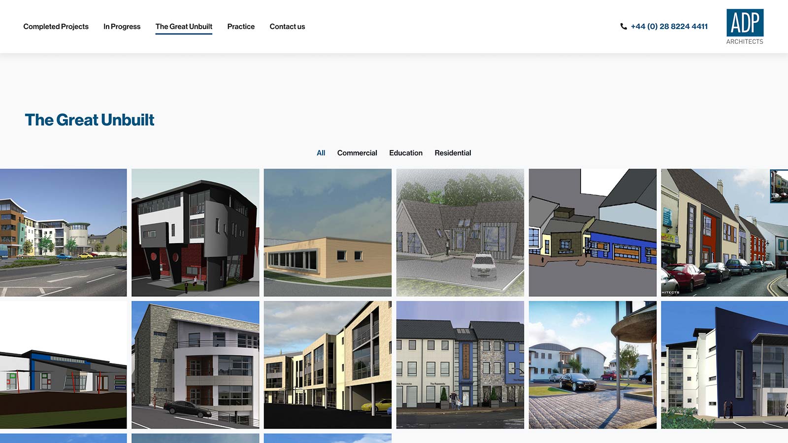 ADP Architects - Wordpress Website